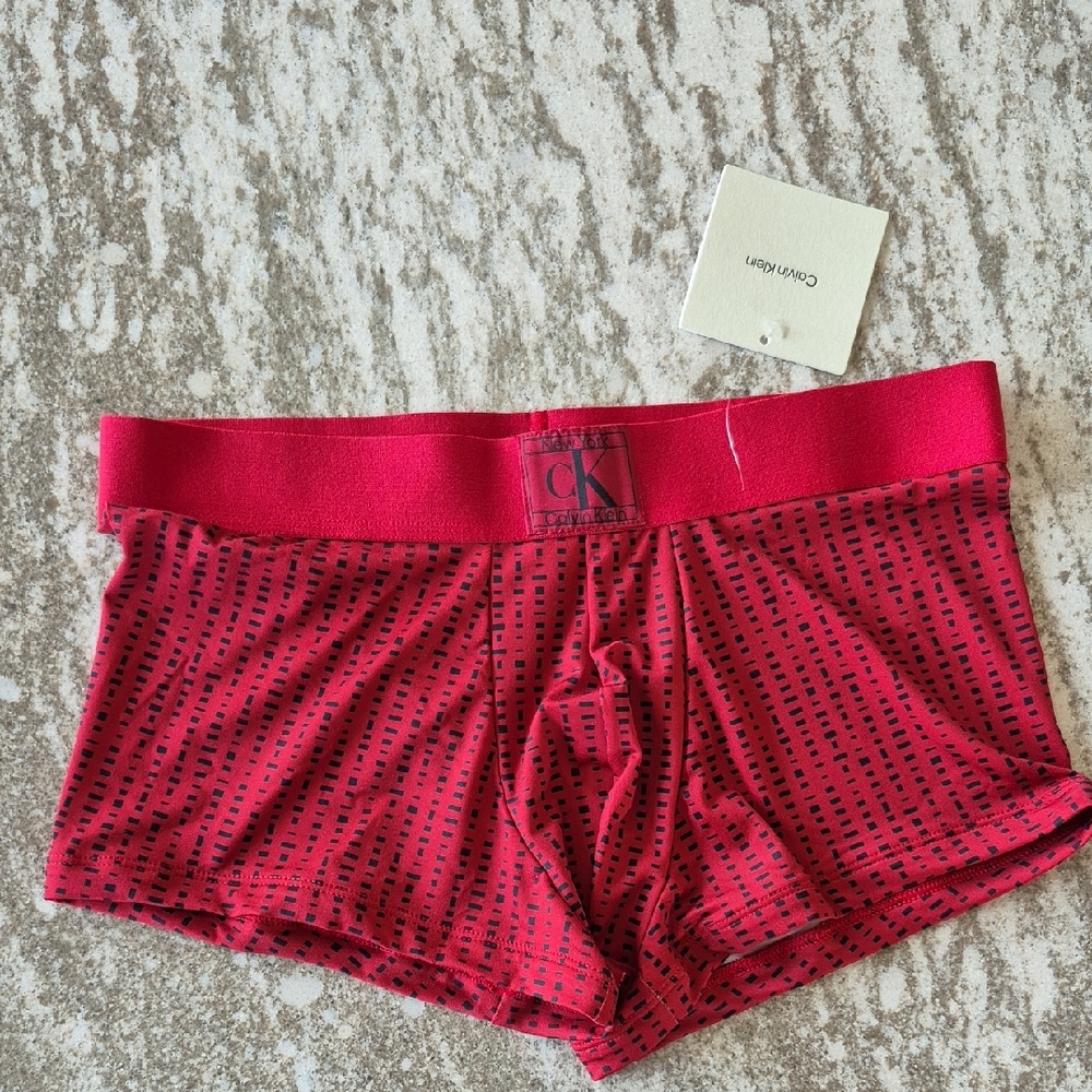Calvin Klein Men's CK Established Boxer Trunk Underwear NEW Size Medium